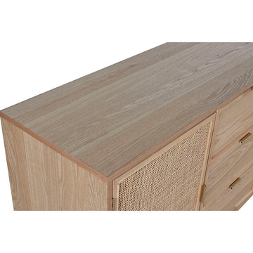 ESPRIT Home Anrichte mit Rattan Tür und hellem Holz - homely Family Shop