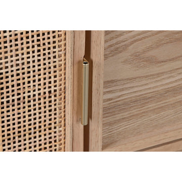 Detail der Home ESPRIT Anrichte mit Rattan und Tanne - homely Family Shop
