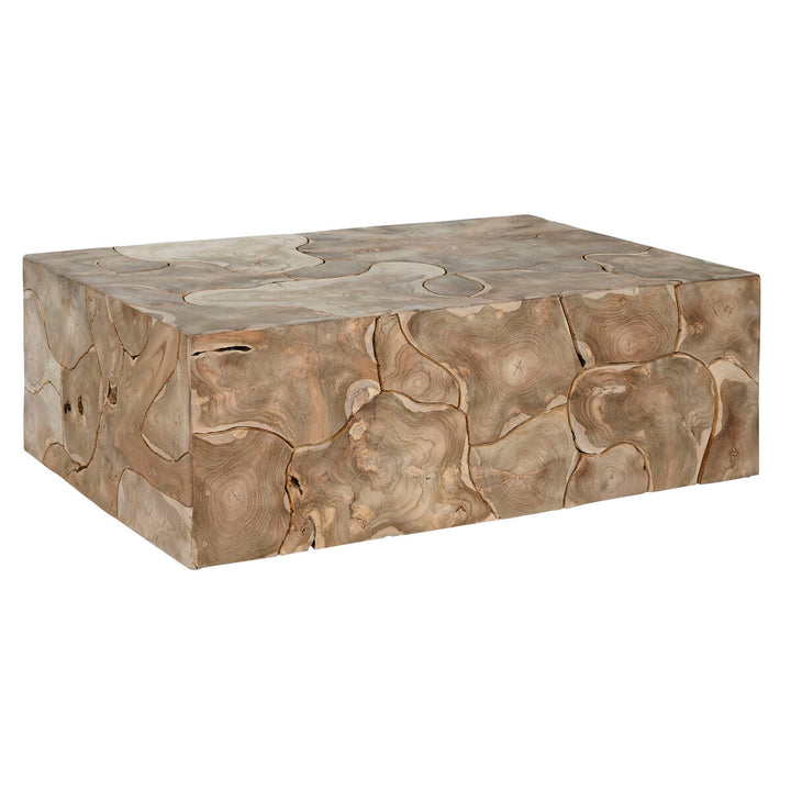 ESPRIT Tischdekoration aus hellem Holz mit Baumringen - homely Family Shop