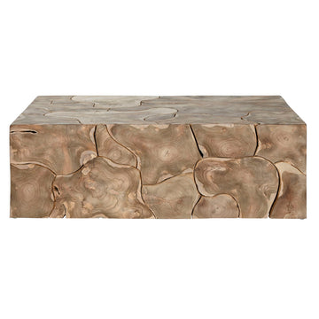 Natur Tischdekoration aus Holz mit einzigartiger Maserung - homely Family Shop