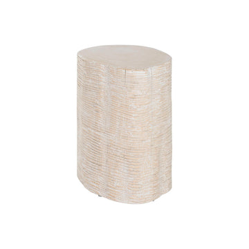 ESPRIT Home Beistelltisch mit Holzmaserung und Kurven Design - homely Family Shop