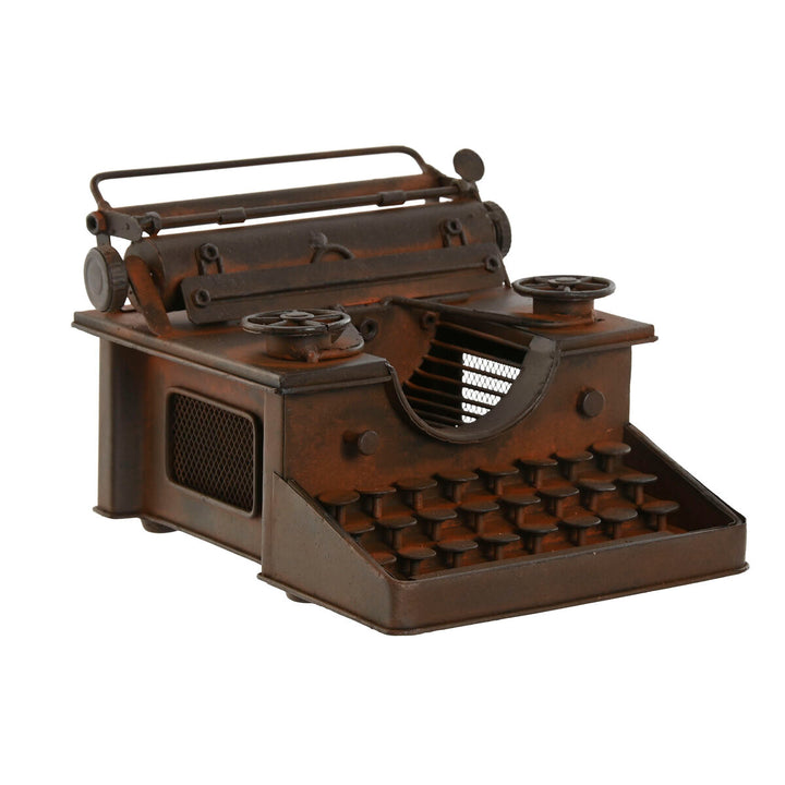 Vintage Schreibmaschine Deko in Bronze Optik - homely Family Shop