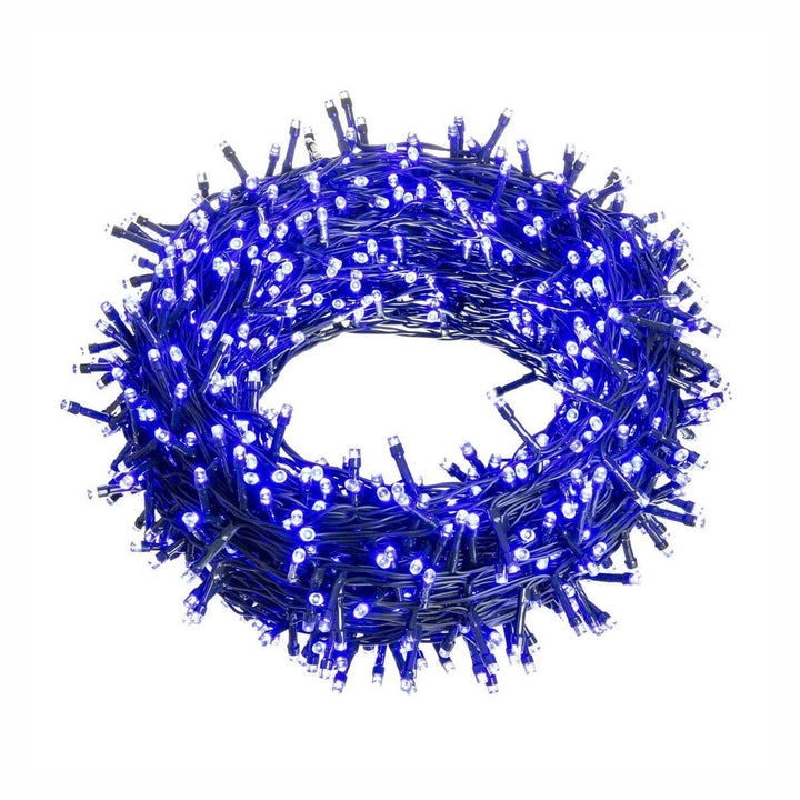 Blaue LED-Lichterkette, 25 m für Weihnachten - homely Family Shop