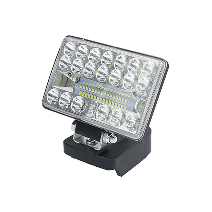 Ferrestock Verstellbarer Schraubenschlüssel mit LED-Leuchten und verstellbarem Drehkopf.