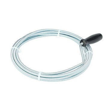 Fontastock Abflussreiniger: 3 m langer Rohrreiniger mit Spirale und Griff.