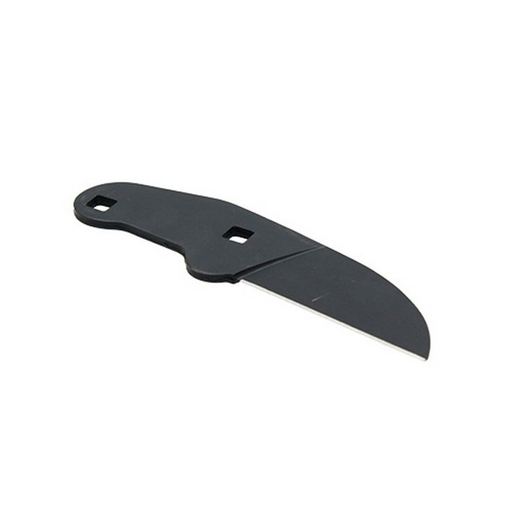 Schwarzes Ferrestock FSKTP005 Sägeblatt mit markanter Klinge und Befestigungslöchern.