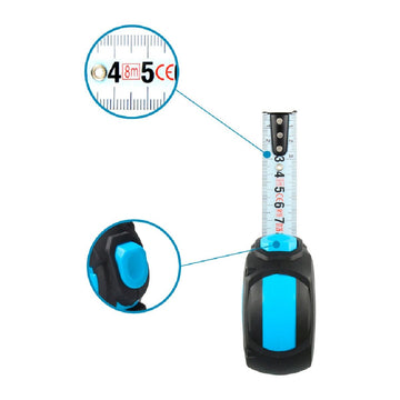 Ferrestock HQ Flexometer, 8m Nylon-Band mit gut sichtbaren Messmarkierungen.
