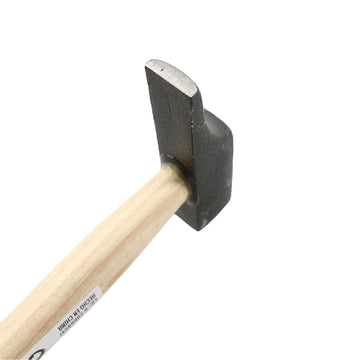 Ferrestock Hammer mit Holzgriff und flachem Metallkopf, Ø 20 mm.