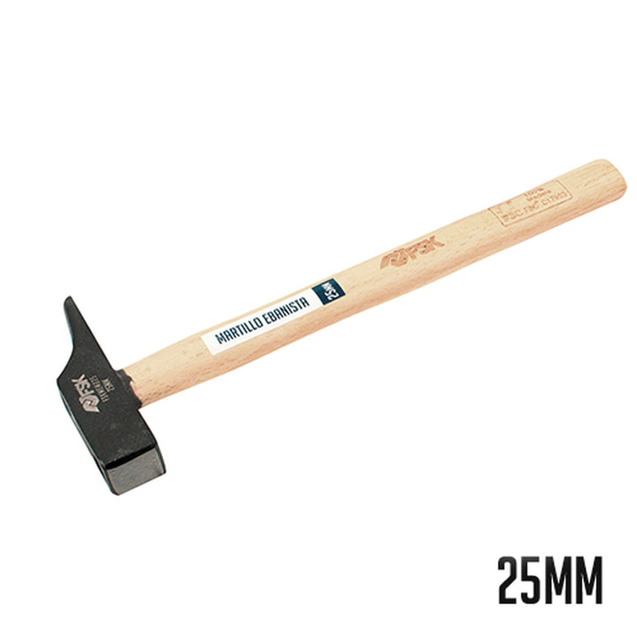 Ferrestock Hammer mit Holzgriff, 25mm. Robuster Hammer für Handwerker.