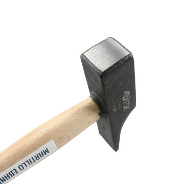 Ferrestock Hammer mit Holzgriff, Ø 25 mm. Robuster Hammer mit schwarzem Kopf.