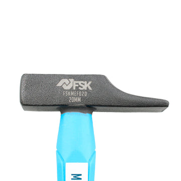 Ferrestock Hammer mit blauem Griff und schwarzem Metallkopf.