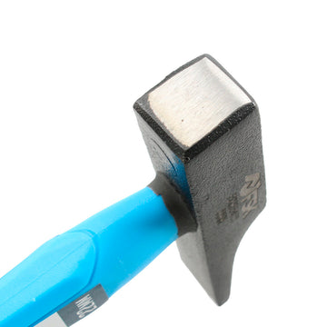 Ferrestock Hammer mit blauem Griff und quadratischem Kopf, Durchmesser 22 mm.