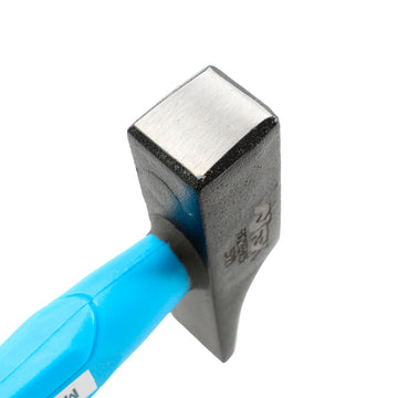 Ferrestock Hammer mit Ø 25 mm Kopf und blauem Griff, ideal für Heimwerker.