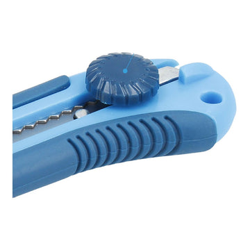 Blauer Ferrestock Cutter 25 mm mit strukturierter Griff und Klinge.
