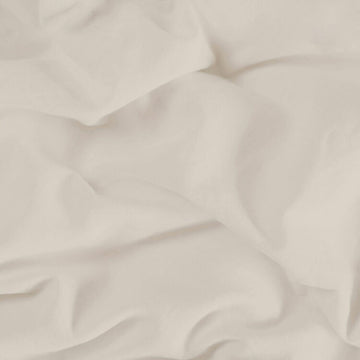 Beige Leinen Oberlaken für Einzelmatratze mit weicher Textur.