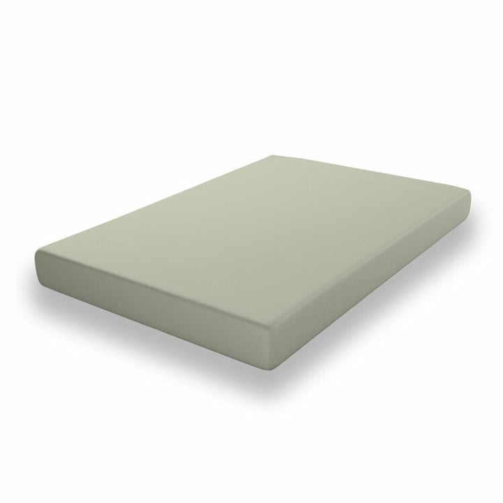 Mintfarbenes Spannbetttuch Double Size. MixColors Bettwäsche für doppelbett.