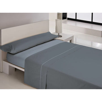 Graues Libela VEGAS Bettwäsche-Set in King Size mit Kissenbezug und Spannbettlaken.