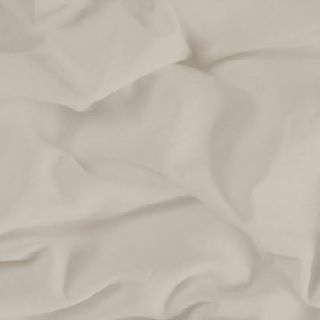 Nahaufnahme des beige Oberlaken für Einzelmatratze, Mixcolors Erde, weiche Textur.