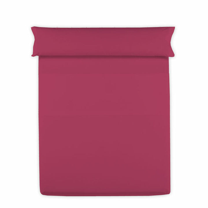 Cerise Happy Home Spannbettlaken für Einzelmatratze. MixColors Kollektion.