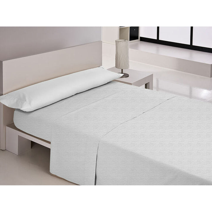 Weißer Kissenbezug Happy Home MIX COLORS für Einzelmatratze 90 cm, 144 Fäden.