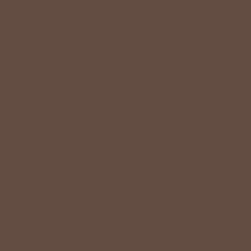 Brauner Happy Home Kissenbezug zeigt einfarbige Farbe und Textur.