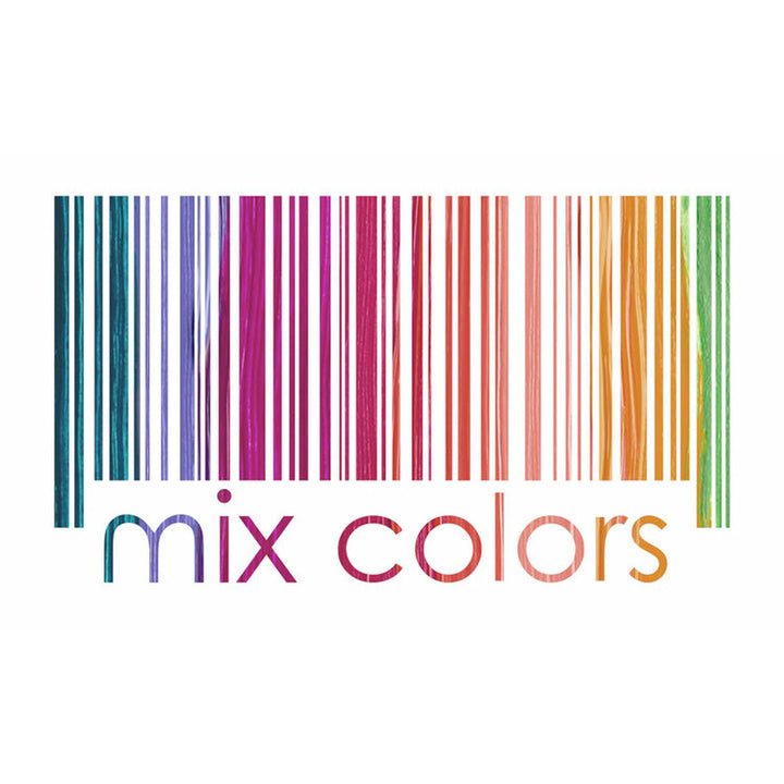 Kissenbezug Happy Home mit bunten Streifen im Mix Colors Design.