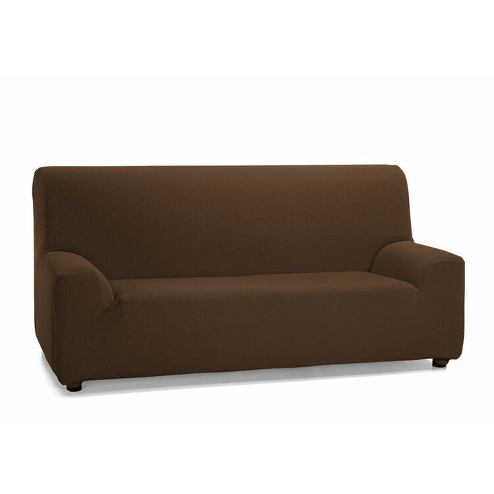 Brauner Sofabezug OLIMPO. Texturierte Stoff Sofabezüge schützen Ihr Sofa.