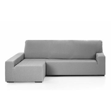 Grauer Hosteline CAMERON Sofabezug für Ecksofa. Couchhusse schützt Möbel.