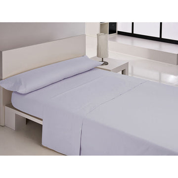 Violettes Bettwäsche-Set für Doppelmatratze. Inklusive passendem Kissenbezug.