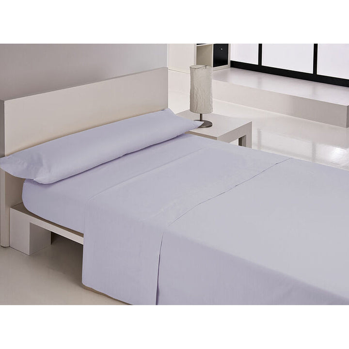 Violettes Bettwäsche-Set für Doppelmatratze. Inklusive passendem Kissenbezug.