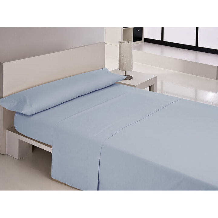 Blaues Carla Rubini DENVER Bettwäsche-Set in King Size. Schlafzimmer-Textilien.
