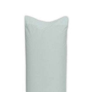 Hellgrauer Kissenbezug, Happy Home, 45x85 cm. Elegantes Design für Ihr Zuhause.