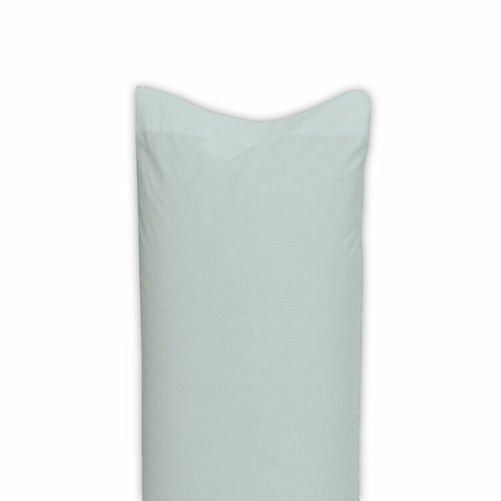 Hellgrauer Kissenbezug, Happy Home, 45x85 cm. Elegantes Design für Ihr Zuhause.
