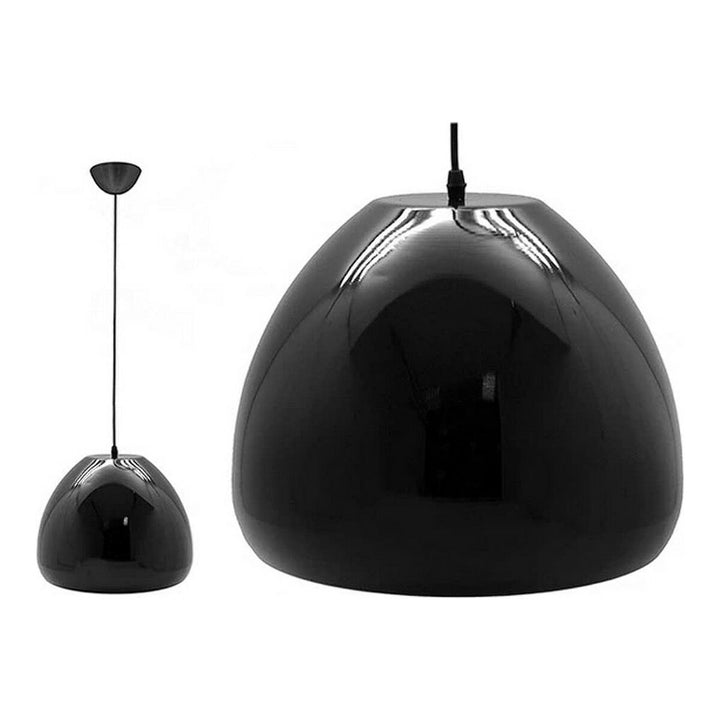 Elegante schwarze Deckenlampe mit glänzender Oberfläche - homely Family Shop