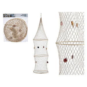 Dekoratives Netz mit Muscheln und Etagen-Design - homely Family Shop