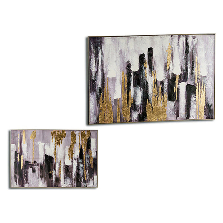 Dekorative Leinwand Kunst mit Goldakzenten - Homely Family Shop