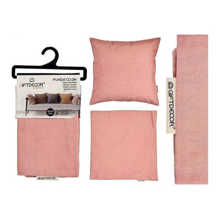 Rosa Kissenbezug Set, verschiedene Größen. Weiche Kissenhülle für dekorative Kissen.