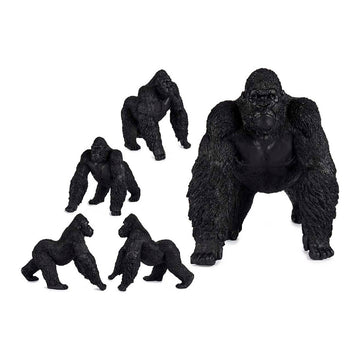 Schwarze Gorilla Harz Figur als Deko - Homely Family Shop