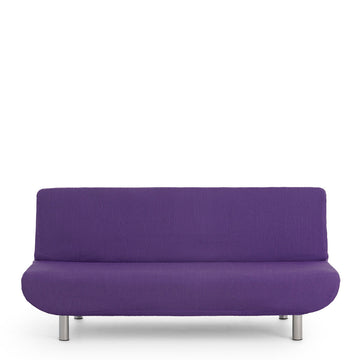 Lila Sofabezug ULISES mit einfachem Design und Strukturstoff.