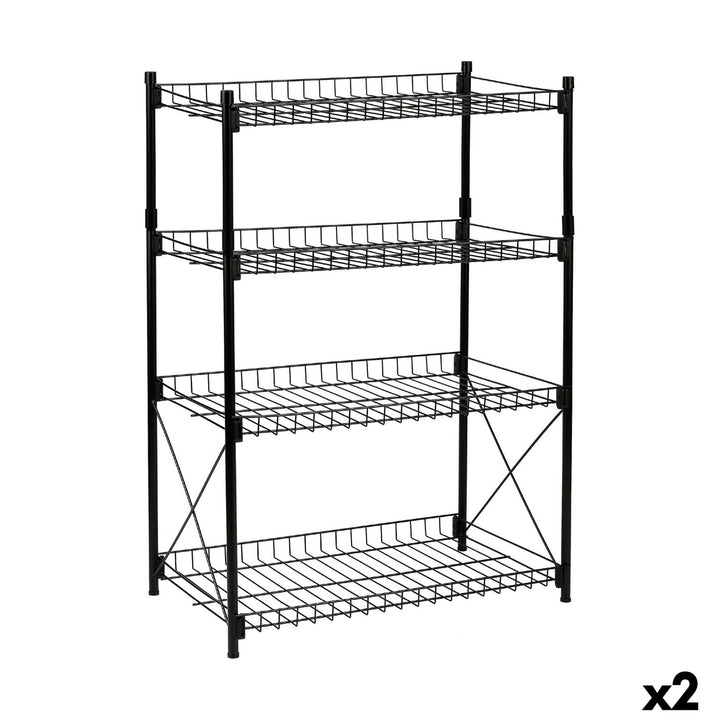 Regal Confortime aus Metall mit 4 Ablagen - Homely Family Shop