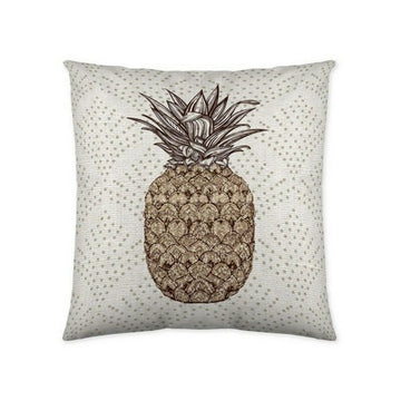 Dekorativer Kissenbezug mit Ananas Design. Naturals Kissenbezug, 50x50 cm.