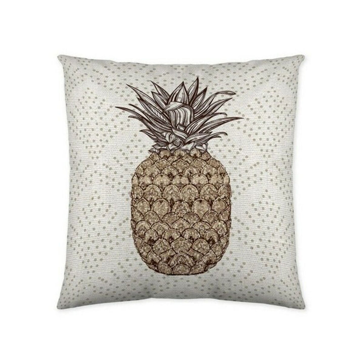 Dekorativer Kissenbezug mit Ananas Design. Naturals Kissenbezug, 50x50 cm.