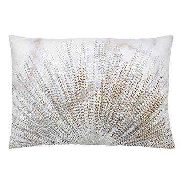 Naturals Broadway Kissenbezug mit goldenen und silbernen Punktmuster (30 x 50 cm).