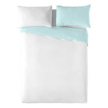 Bettdeckenbezug Naturals in Blau und Weiß. Elegantes Design mit passenden Kissenbezügen.