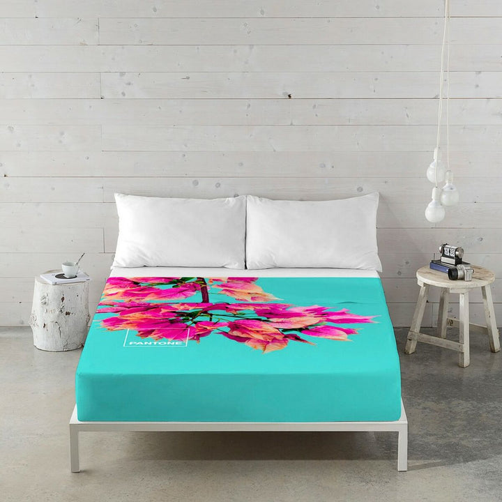 Bugnavilla Pantone Bettwäsche mit Blumenmuster. Lebendige Farben und modernes Design.