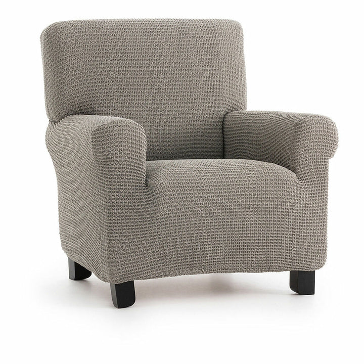 Grauer Belmarti Bali Sofabezug für 1-Sitzer Sessel, strukturiertes Design.