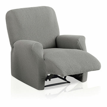 Graue Belmarti Bali Sesselhusse für 1 Sitzer. Elastisches Material mit Waffelmuster.