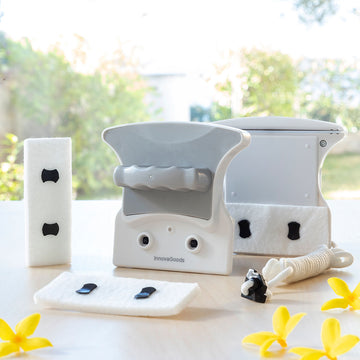 Magly Magnetischer Fensterreiniger mit Reinigungs Pads - homely Family Shop