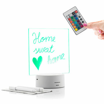 InnovaGoods LED Notiztafel mit Nachricht und Fernbedienung - homely Family Shop