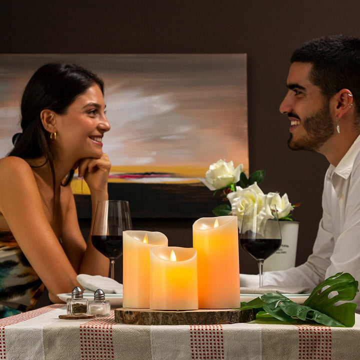 InnovaGoods LED Kerzen mit Flammeneffekt für romantische Stimmung - homely Family Shop